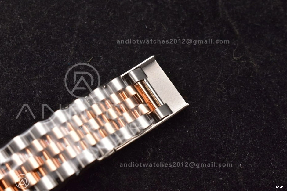 Roman 126333 DateJust 41 ARF Gray Best Dial SS 904L Weight) 1:1 RG Green SS Jubilee on Bracelet (Gain SH3235 Steel Edition RG 0501